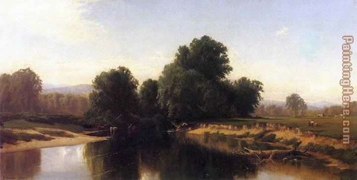 Cattle by the River